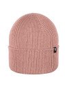 pure pure by BAUER - Bio Kinder Strick Beanie, Wolle/Seide/Baumwolle, dusty-rose