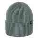 pure pure by BAUER - Bio Kinder Strick Beanie, Wolle/Seide/Baumwolle, salbei