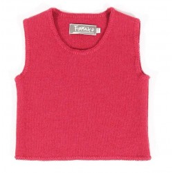 FLOMAX - Bio Kinder Walk Pullunder, himbeer