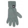 pure pure by BAUER - Bio Kinder Fingerhandschuhe, Wolle/Seide/Baumwolle, salbei