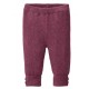 People Wear Organic - Bio Kinder Strick-Leggings, brombeer mélange