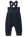 People Wear Organic - Bio Baby Strick-Latzhose, dunkelblau