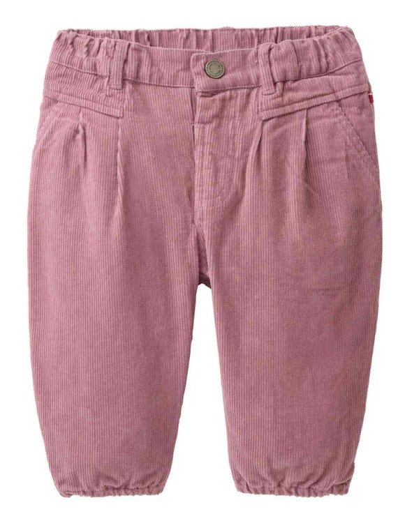 People Wear Organic - Bio Baby Cordhose mit Taschen, malve