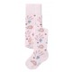 People Wear Organic - Bio Baby Strumpfhose mit Blümchen, rosa