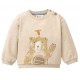 People Wear Organic - Bio Baby Sweatshirt mit Bären-Druck