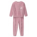 People Wear Organic - Bio Kinder Nicki Schlafanzug mit Eulen-Applikation