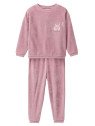 People Wear Organic - Bio Kinder Nicki Schlafanzug mit Eulen-Applikation