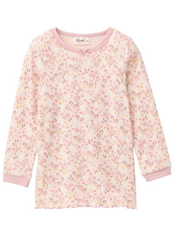 People Wear Organic - Bio Kinder Schlafanzug mit Blumen-Allover