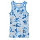 People Wear Organic - Bio Kinder Unterhemd mit Drachen-Allover