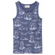 People Wear Organic - Bio Kinder Unterhemd mit Arktische Tiere-Allover
