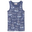 People Wear Organic - Bio Kinder Unterhemd mit Arktische Tiere-Allover