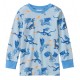 People Wear Organic - Bio Kinder Schlafanzug mit Drachen-Allover