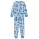 People Wear Organic - Bio Kinder Schlafanzug mit Drachen-Allover
