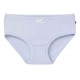 People Wear Organic - Bio Kinder Unterhosen Doppelpack mit Eulen-Allover/uni