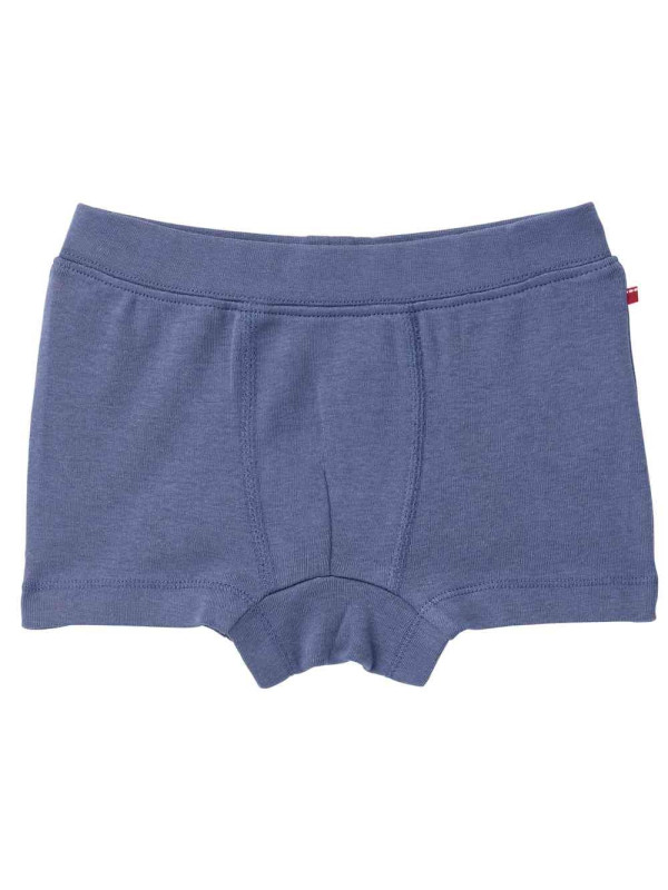 People Wear Organic - Bio Kinder Hipshorts Doppelpack mit Arktische Tiere-Allover/uni