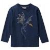People Wear Organic - Bio Kinder Langarmshirt mit Drachen-Druck
