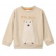 People Wear Organic - Bio Kinder Sweatshirt mit Bären-Applikation