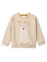 People Wear Organic - Bio Kinder Sweatshirt mit Bären-Applikation