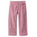People Wear Organic - Bio Kinder Cordhose mit Taschen, straight Fit, malve