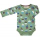 Pigeon - Bio Baby Body mit Eichel-Allover