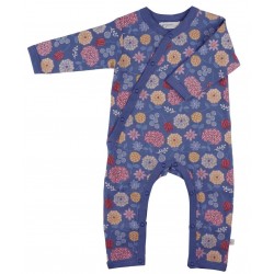 Pigeon - Bio Baby Strampler mit Winterblüten-Allover
