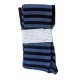 grödo Strumpf - Bio Kinder Strickleggings mit Streifen, marine-navigator