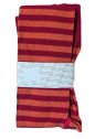 grödo Strumpf - Bio Kinder Strickleggings mit Streifen, tomate-orange