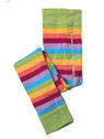 grödo Strumpf - Bio Kinder Strickleggings mit bunten Streifen, stachelbeere-sonne
