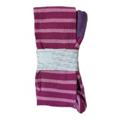 grödo Strumpf - Bio Kinder Strumpfhose mit Streifen, juwel-cordobes-orchidee-