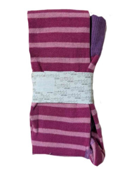 grödo Strumpf - Bio Kinder Strumpfhose mit Streifen, juwel-cordobes-orchidee-