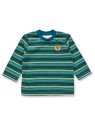Sense Organics - Bio Baby Langarmshirt "Elan" mit Fuchs-Stickerei und Streifen