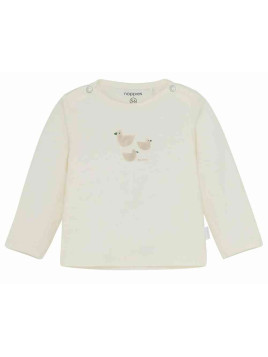 noppies - Bio Baby Langarmshirt mit Enten-Druck