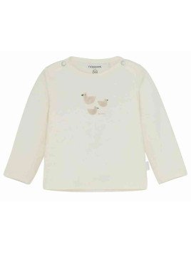 noppies - Bio Baby Langarmshirt mit Enten-Druck