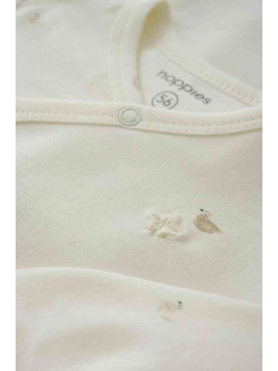 noppies - Bio Baby Wickel-Strampler mit Enten-Allover