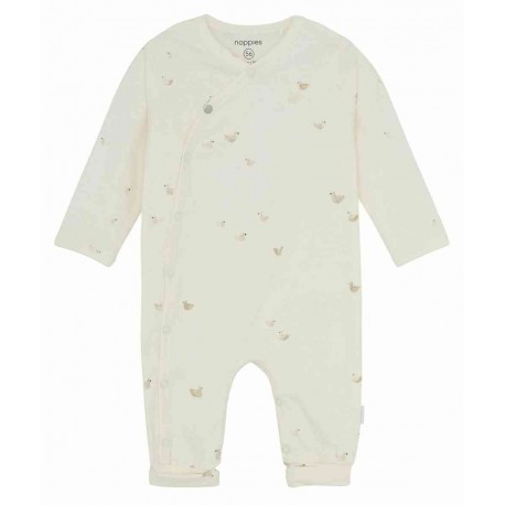 noppies - Bio Baby Wickel-Strampler mit Enten-Allover