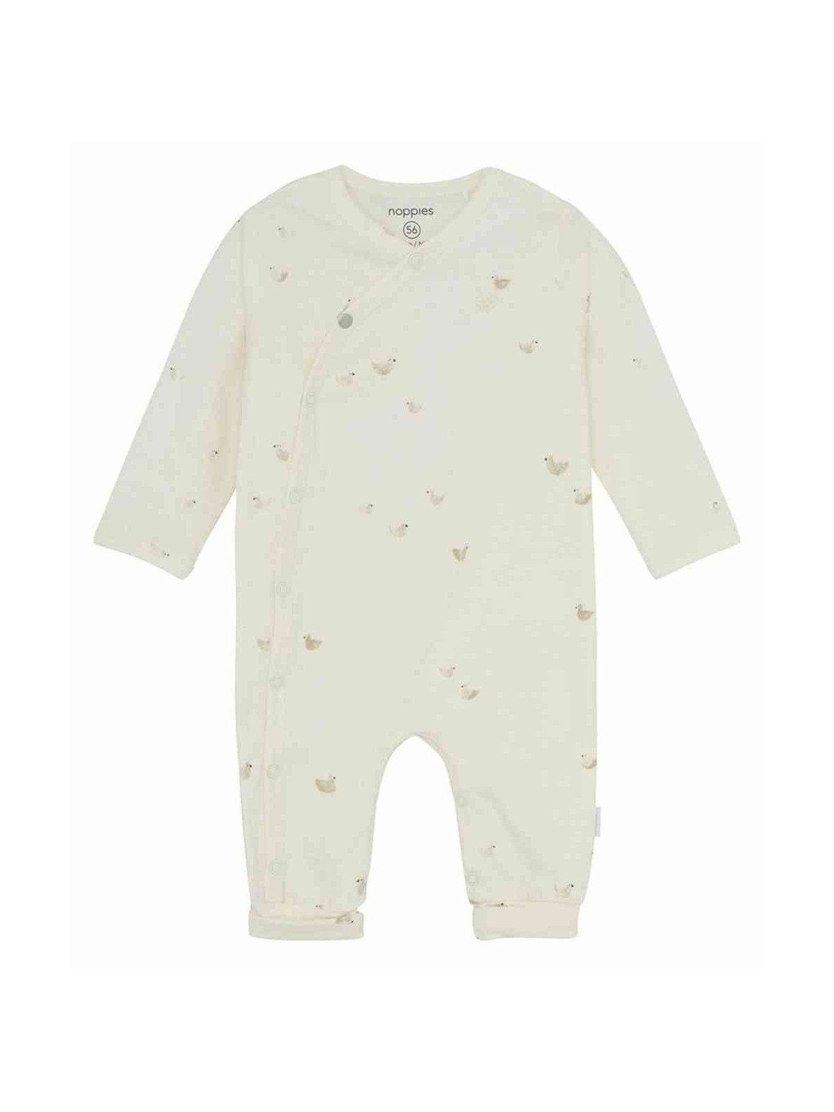 noppies - Bio Baby Wickel-Strampler mit Enten-Allover