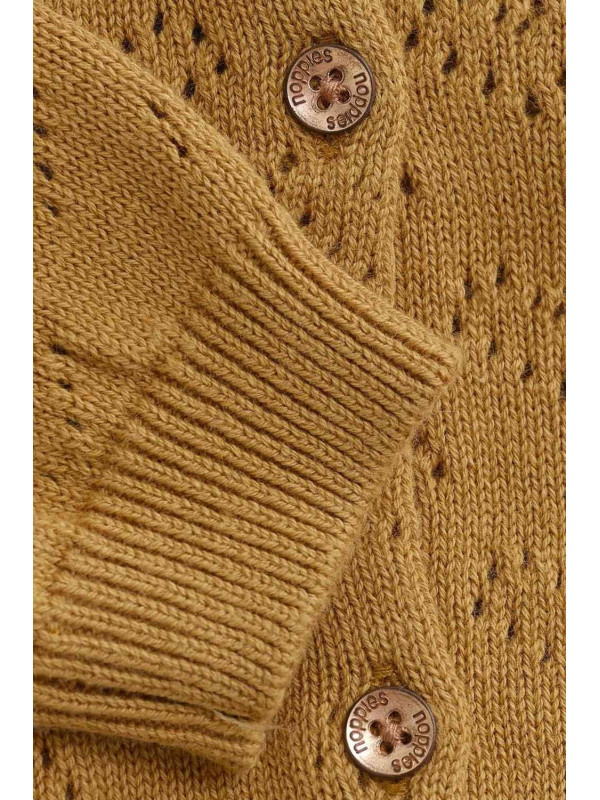 noppies - Bio Baby Strickjacke mit Herz-Muster