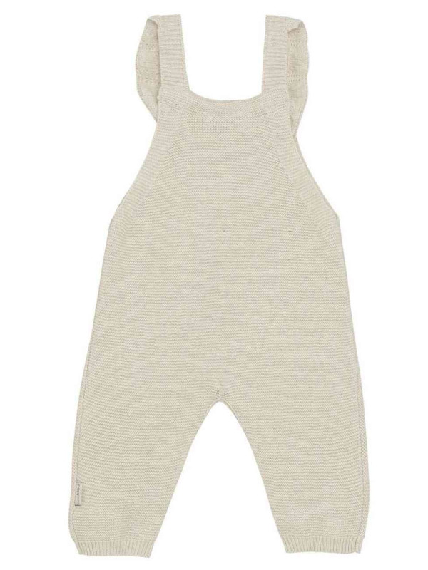 noppies - Bio Baby Strick Latzhose, sand