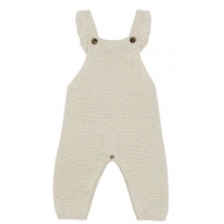 noppies - Bio Baby Strick Latzhose, sand