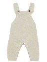 noppies - Bio Baby Strick Latzhose, sand