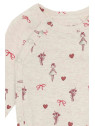 HUST and CLAIRE - Bio Baby Wickelbody mit Ballerina-Allover