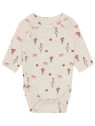 HUST and CLAIRE - Bio Baby Wickelbody mit Ballerina-Allover