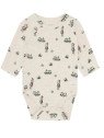 HUST and CLAIRE - Bio Baby Wickelbody mit Zinnsoldaten-Allover