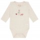 HUST and CLAIRE - Bio Baby Body mit Ballerina-Druck