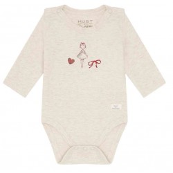 HUST and CLAIRE - Bio Baby Body mit Ballerina-Druck