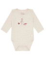 HUST and CLAIRE - Bio Baby Body mit Ballerina-Druck