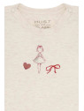 HUST and CLAIRE - Bio Baby Body mit Ballerina-Druck