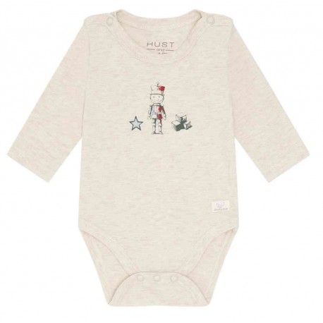 HUST and CLAIRE - Bio Baby Body mit Zinnsoldaten-Druck