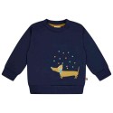 loud + proud - Bio Kinder Sweatshirt mit Hunde-Druck