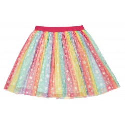 frugi - Bio Kinder Tüll-Rock "FRUGI-Tara" mit Sternen-Allover, recyceltes Polyester